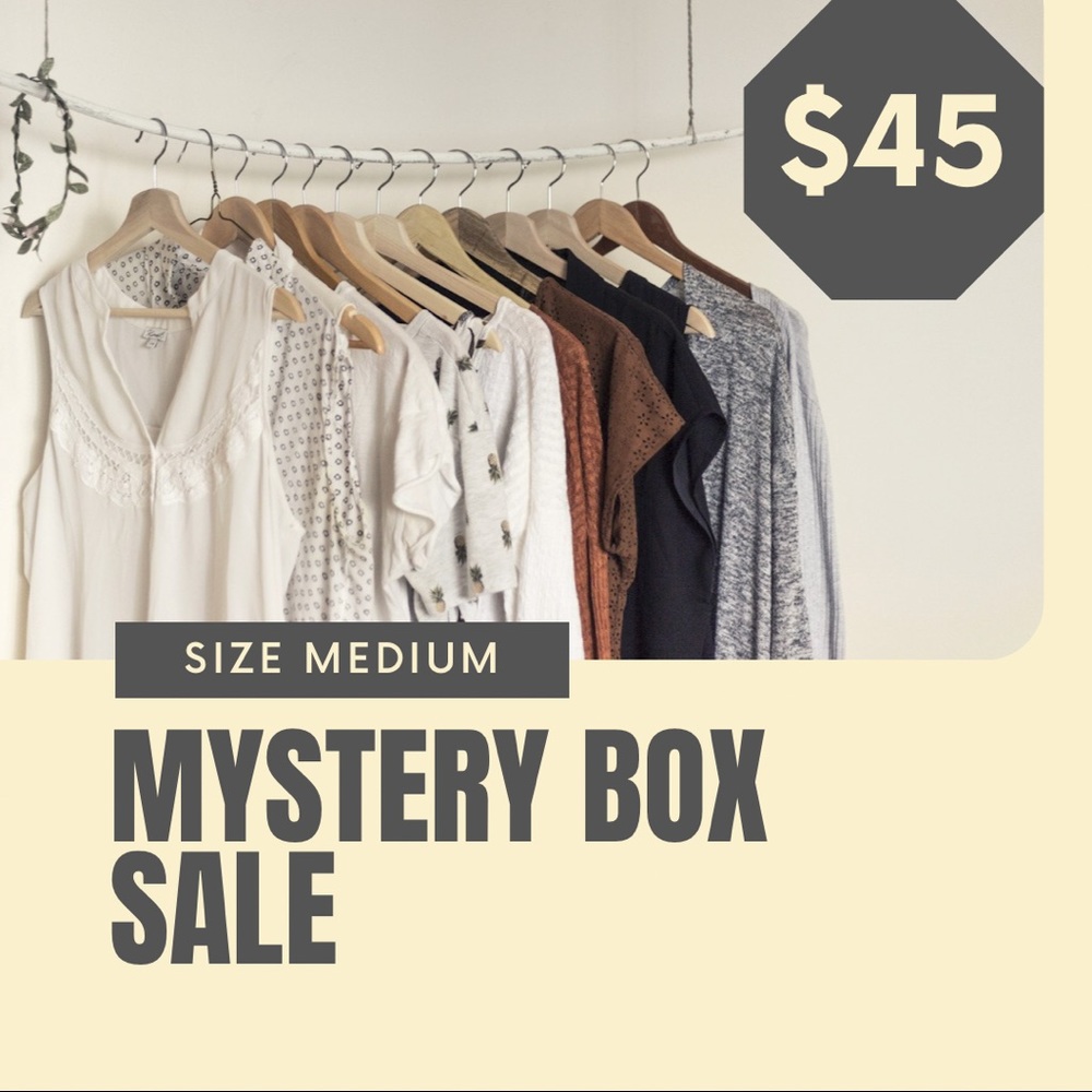 Women’s Sz Medium Mystery Box (Free Jewelry Item!)